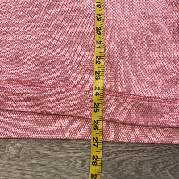 TOMMY BAHAMA Men's Cedar Springs Snap Mock Sweater Pink Sweatshirt Size Medium - Picture 12 of 15